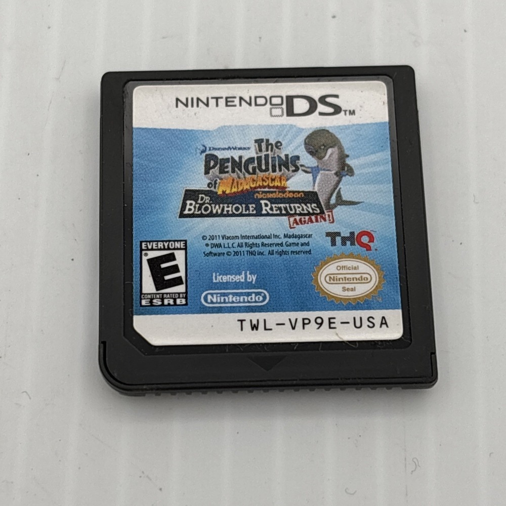 The Penguins of Madagascar: Dr. Blowhole Returns Nintendo DS